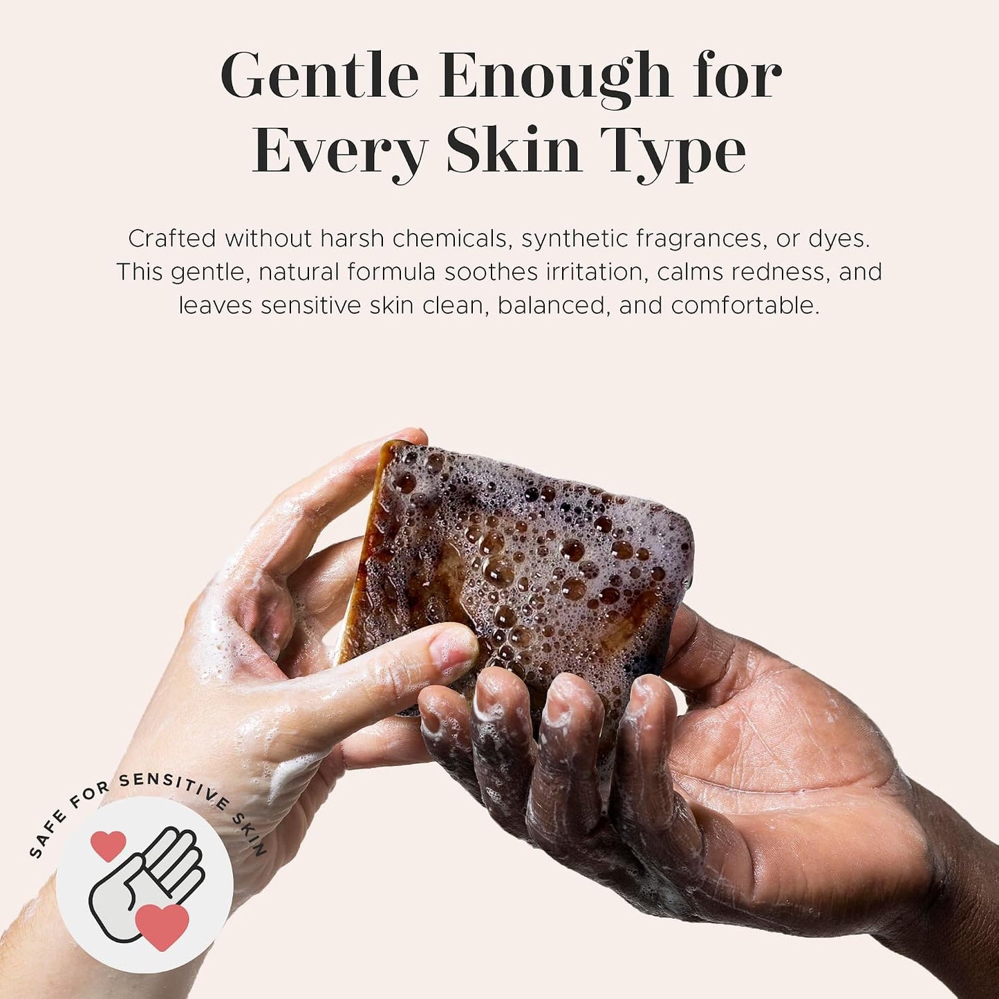 Pure African Black Soap Bar